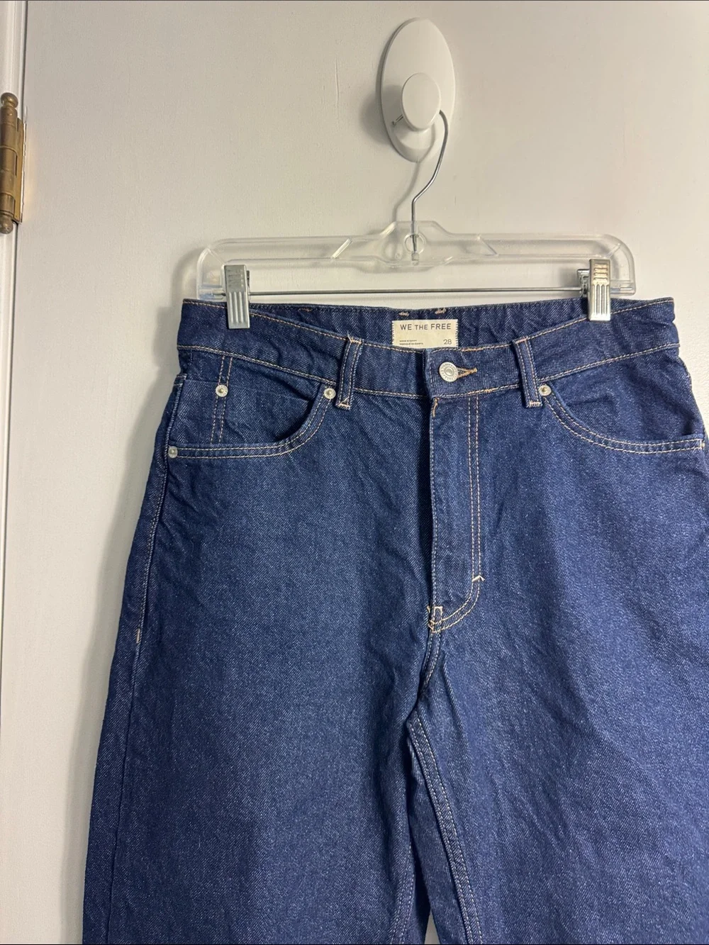 Free‎ People Backstage Relaxed Crop Barrel Jeans Size 28